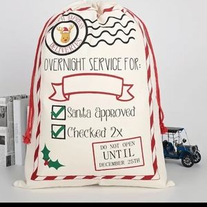 Extra Large Christmas Santa Sac for gifts, you can write on them 20*28